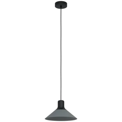 Afbeelding van EGLO Abreosa Hanglamp E27 Ø 28 cm Zwart/Grijs