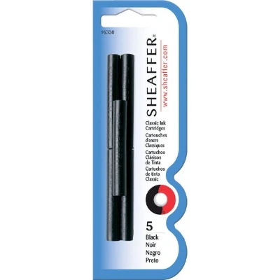 Afbeelding van Sheaffer Inktpatroon Skrip Classic zwart 6 stuks