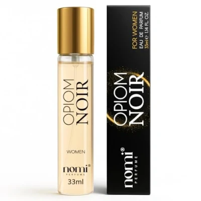 Afbeelding van Nomi Perfume OPIOM NOIR Eau de Parfum voor dames, 33 ml, met 20% geuroliën, oosterse geur, vrouwelijke aromatische samenstellingen, langdurig