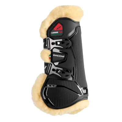 Image de Zandona Protèges Tendons Carbon Pro Sensitive+ Noir L