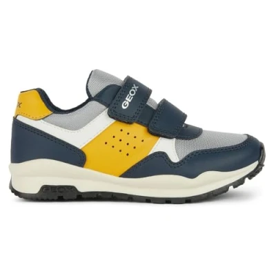 Afbeelding van Geox J Pavel A Lage sneakers voor jongens, Navy Blauw