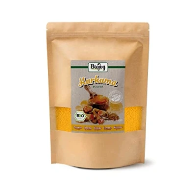 Afbeelding van Biojoy Biologisch kurkuma poeder (1 kg), gemalen wortel (Curcuma longa)