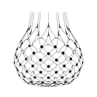 Afbeelding van Luceplan Mesh hanglamp Ø 100cm wireless 1m