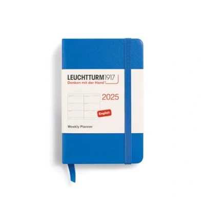 Afbeelding van Leuchtturm1917 Weekly Planner A7 Mini 12 maanden 2025 Hardcover Sky
