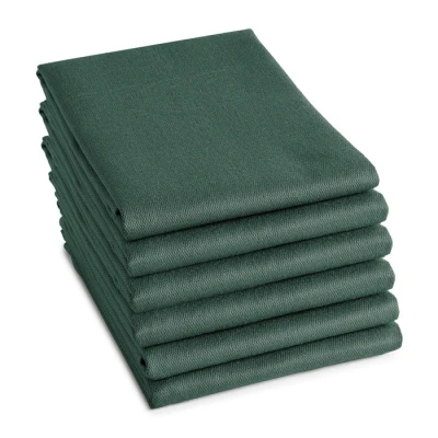 Afbeelding van DDDDD Theedoek Logo Groen 6 stuks