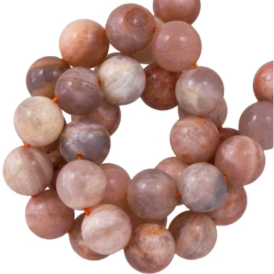 Afbeelding van Zonnesteen Kralen (8 mm) 47 Stuks