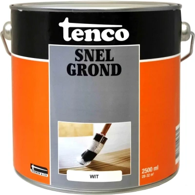 Afbeelding van Tenco Snelgrond 2,5 ltr wit Grondverf en Menie