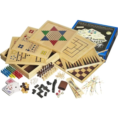 Afbeelding van Houten spellen verzameling 100