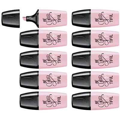 Afbeelding van Stabilo Boss Mini Pastellove markeerstift, 10 stuks, vleugje roze