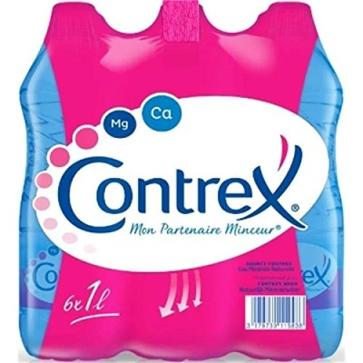 Afbeelding van Contrex natuurlijk mineraalwater 6x1l Eenheidsprijs Gratis Verzending In Metropolitaans Frankrijk binnen 3 Open Dagen