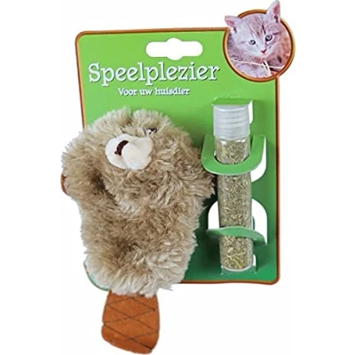 Afbeelding van Boon Bever met Catnip Vulbaar 17 cm