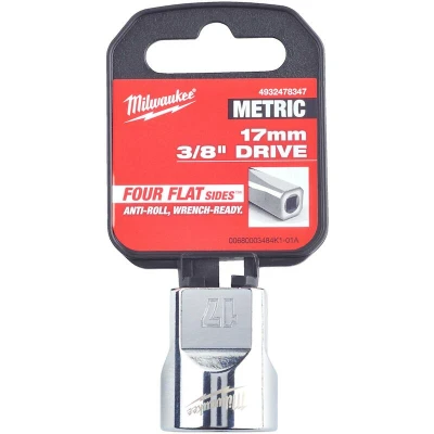 Afbeelding van MILWAUKEE 4932478347 Steeksleutelelement 3/8 Zeskant 17