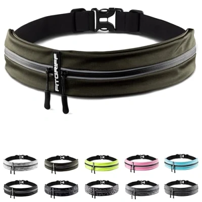 Afbeelding van Fitgriff® Hardloopriem voor mobiele telefoon, hardlooptas, heuptas, sportriem, loopriem joggen, hardlopen, sport, fitness, geschikt iedereen