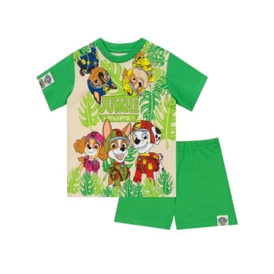 Afbeelding van Paw Patrol pyjama voor kinderen, jongens, zomerset Groen