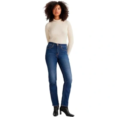 Afbeelding van Levi&#039;s HIGH RISE Straight leg jeans Western white0304, Dames, Maat: 25x30, white 0304