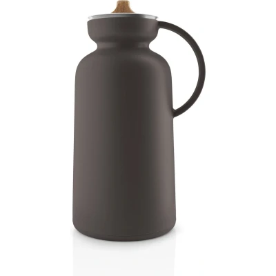 Afbeelding van Eva Solo Silhouette Thermoskan 1 liter Chocolate Brown / Plastic