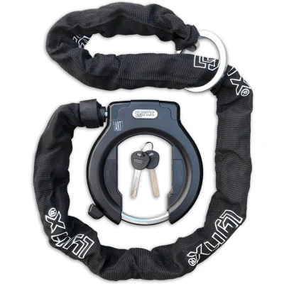Afbeelding van Lynx Lazo ART2 Fietsslot Ringslot + 120cm Insteekketting Bevestigingsmaterialen en gereedschap inbegrepen