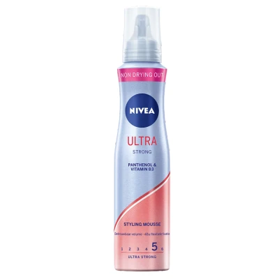 Afbeelding van Nivea Ultra Strong Styling Mousse 150ML