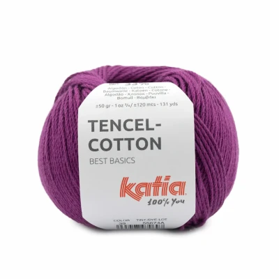 Afbeelding van Wol &amp; Garen Katia Tencel Cotton 39 Paars