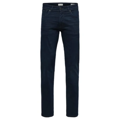 Afbeelding van Selected Homme Slim fit jeans, Heren, Maat: 32x30, Blue black denim