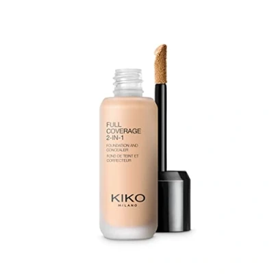 Image de KIKO Milano Full Coverage 2 In 1 Foundation &amp; Concealer N15, Fond De Teint/Correcteur En À Couvrance Élevée
