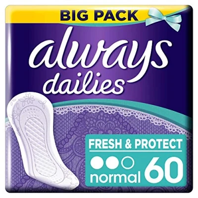 Afbeelding van Always Dailies Inlegkruisjes 60 stuks
