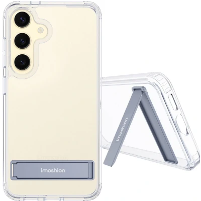Afbeelding van iMoshion Hoesje Geschikt voor Samsung Galaxy S24 Stand Backcover Transparant