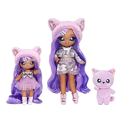 Afbeelding van MGA Entertainment Na! Family Surprise Lavender Kitty Famil