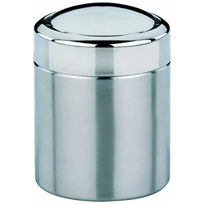 Afbeelding van Kela Ano Afvalemmer Swing 1,5 liter Zilver