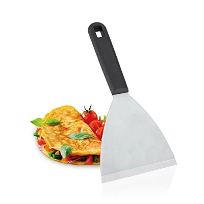 Afbeelding van Metaltex Plancha Barbecue Spatel 23.8X10 Cm Zwart/Rvs