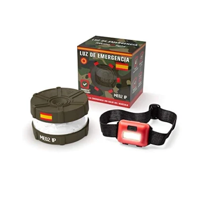 Afbeelding van iWotto E light Noodlicht auto + hoofdlamp V16 signaal intensief noodlicht, accessoire noodbaken goedgekeurd en door DGT (Green Army)..