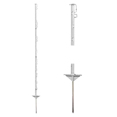 Afbeelding van Pulsara Vario Paal (10 Stuks / Wit) 1,55 Meter
