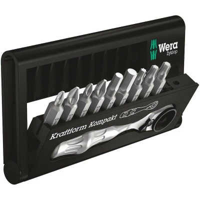 Image de WERA Bit Check 10 Zyklop Mini 1 jeu d&#039;embouts de tournevis pièces 05073645001