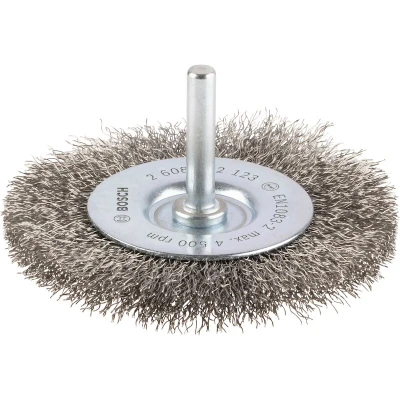 Image de BOSCH 2608622123 brosse à disque ondulée 80 x 0,2 4 mm acier inoxydable