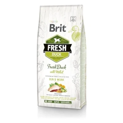 Afbeelding van Brit Fresh eend met trosgierst 12kg