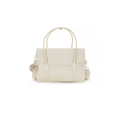 Afbeelding van Kipling Superworker S Handtas, Dames, Maat: One Size, Beige pearl