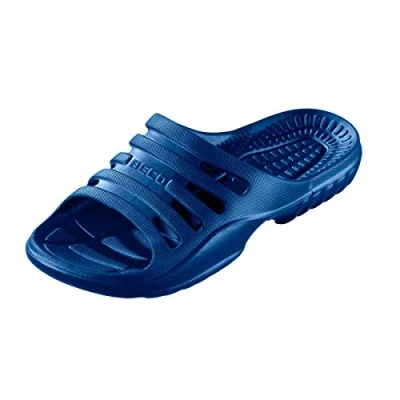 Afbeelding van Beco Badslippers Donkerblauw Dames Maat 36