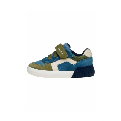 Afbeelding van Geox B Gisli Boy Sneaker Baby Jongens, Sage Avio, 23 EU