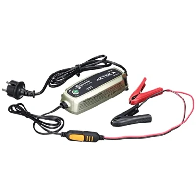 Image de CTEK MXS 3.8 Chargeur de batterie entirement automatique (Charge, maintient et reconditionne les batteries auto moto) 12V, 5 Amp ? prise EU
