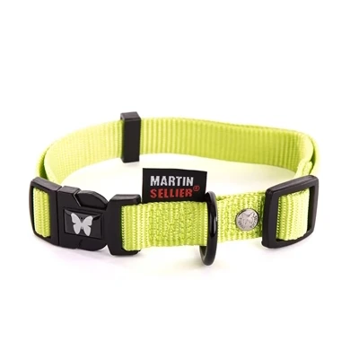 Afbeelding van Martin Sellier Halsband Nylon Groen Verstelbaar 25 MMX45 65 CM (366270)