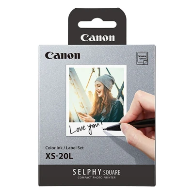 Image de Kit 20 impressions format carré Canon Selphy XS 20L