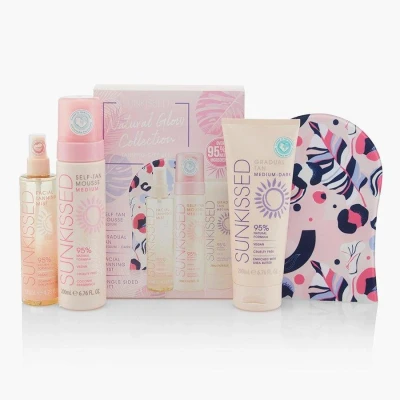 Afbeelding van Sunkissed Natural Glow Collection Gift Set Medium Haibu by Kapperskorting.com