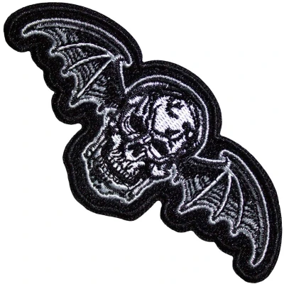 Afbeelding van Avenged Sevenfold Deathbat Patch Zwart/Wit