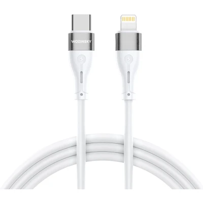 Afbeelding van Wozinsky WSTCL2 Lightning/USB C PD 27W kabel 2 m wit