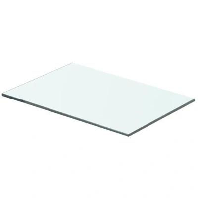 Afbeelding van Wandschap transparant 40x20 cm glas