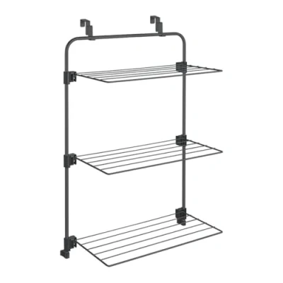 Afbeelding van Metaltex Gale Droogrek 11 M Drooglijn 57X31X98 Cm Zwart