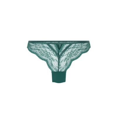 Afbeelding van Hunkemöller Dames Lingerie Cheekini Isabelle Groen maat XS