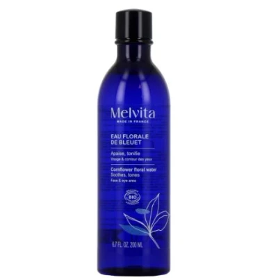 Afbeelding van Melvita Eau Florale de Bleuet Contour des Yeux et Visage 200ml Vloeibaar 200 ml