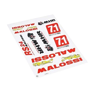 Afbeelding van Malossi Stickerset 10 delig 34x24cm