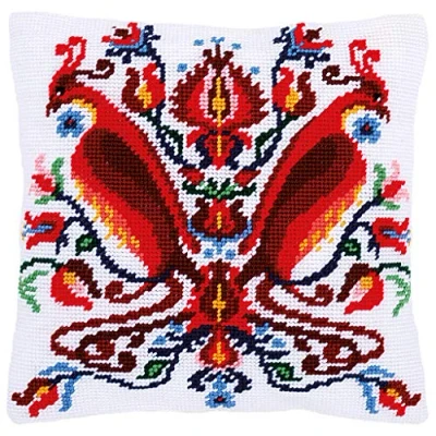Afbeelding van Vervaco Penelope Felix Kruissteekkussen pakket La Maison Victor PN 0168344
